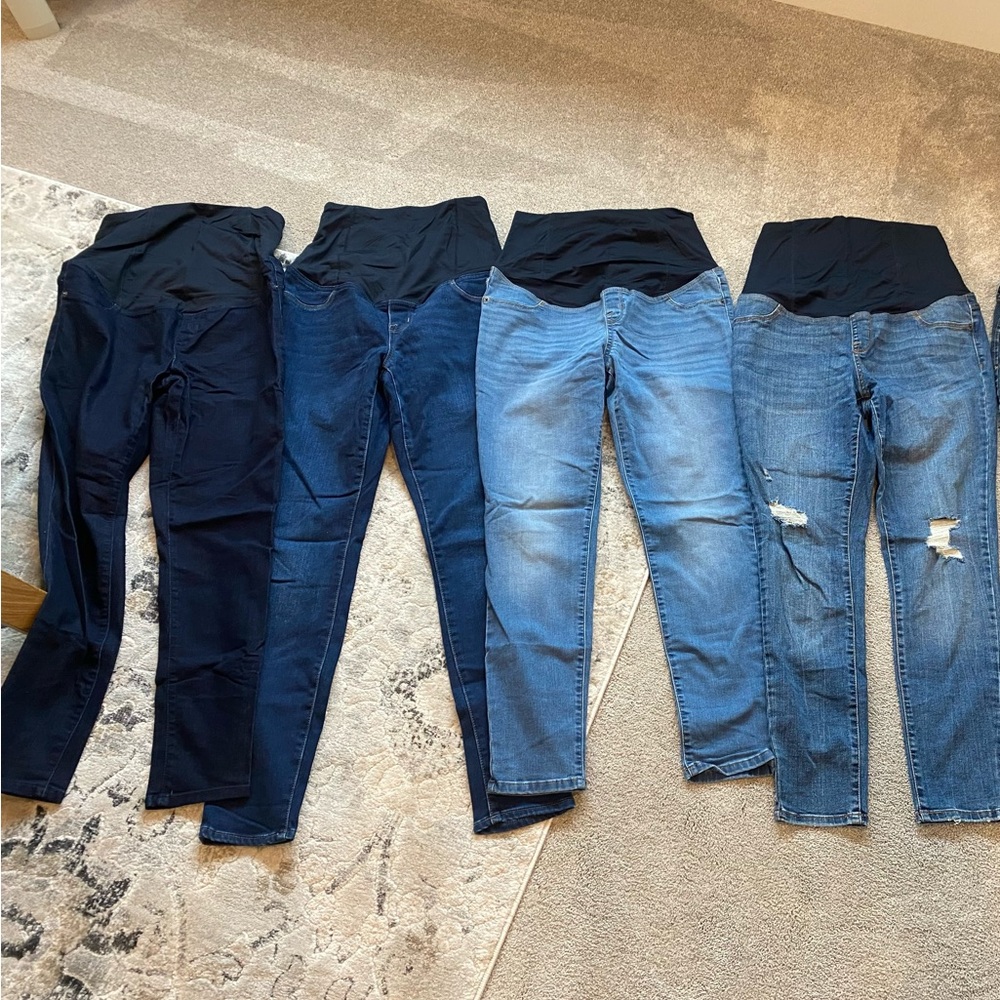 4 pairs Isabel Maternity Jeans